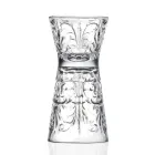 12 Luxury Decorated Jigger Glasses in Ecological Crystal - Destiny Viadurini