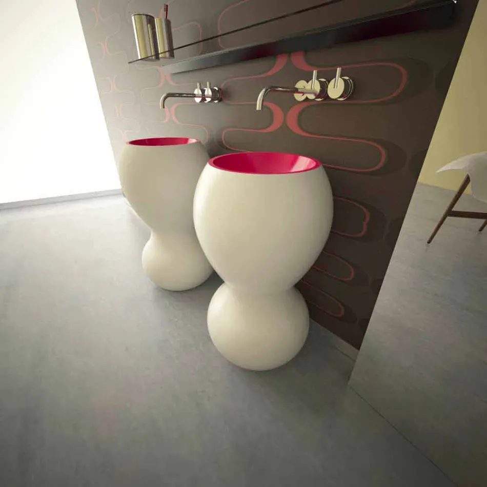 Ariel sink Bathroom Furniture Made in Italy Viadurini