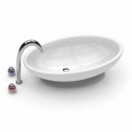 Sink Bathroom Design Egg Made in Italy Viadurini