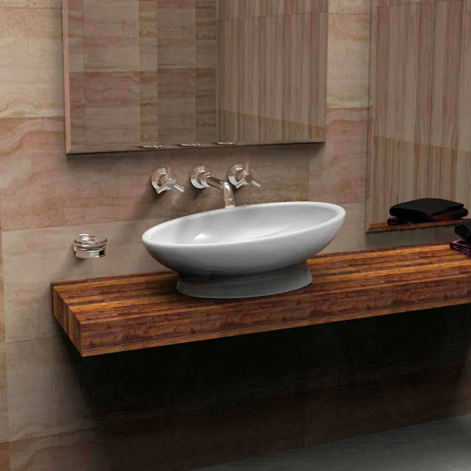 Sink Bathroom Design Egg Made in Italy Viadurini