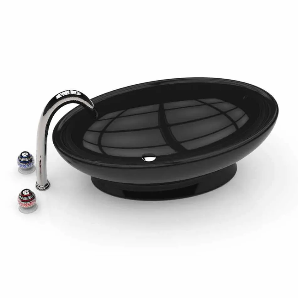 Sink Bathroom Design Egg Made in Italy Viadurini