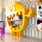 Modern Library Hardy Made in Italy Viadurini