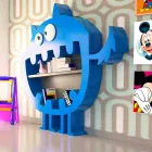 Modern Library Hardy Made in Italy Viadurini