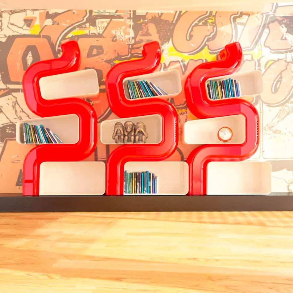 Modern Library Ser P Made in Italy Viadurini