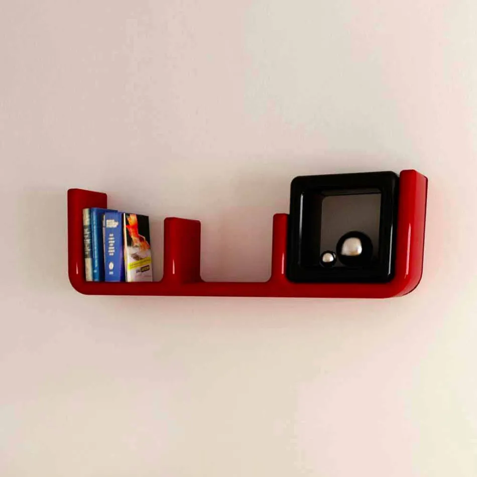 Shelf Modern Design Atlas Made in Italy Viadurini