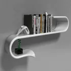 Shelf Design Modern Waveshelf Made in Italy Viadurini