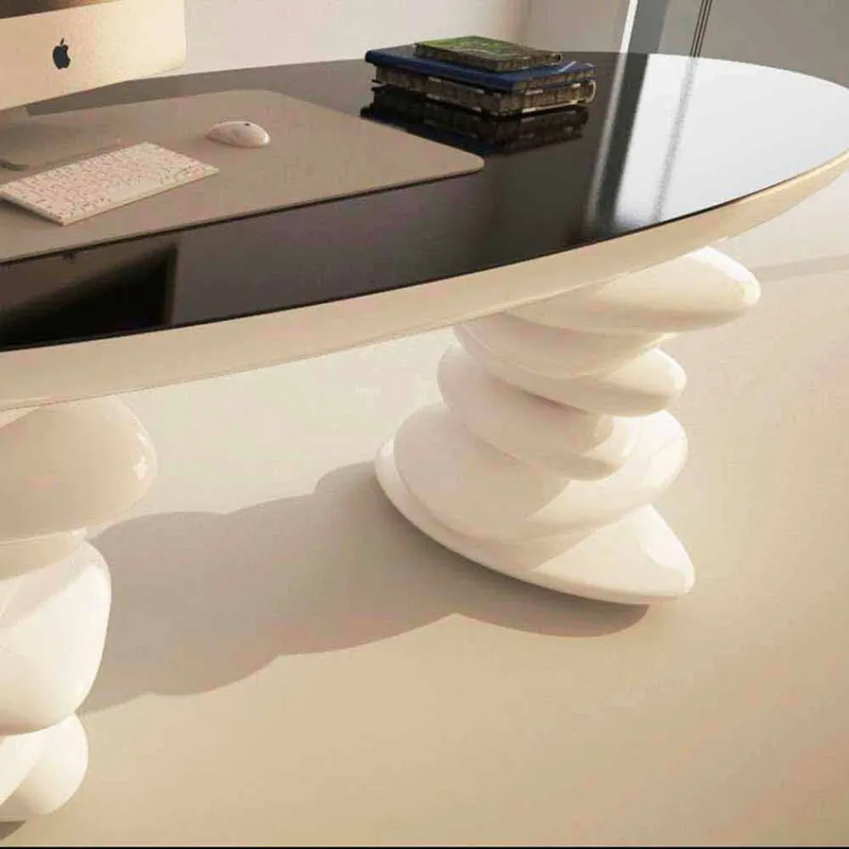 Desk Design Office Aldington Made in Italy Viadurini