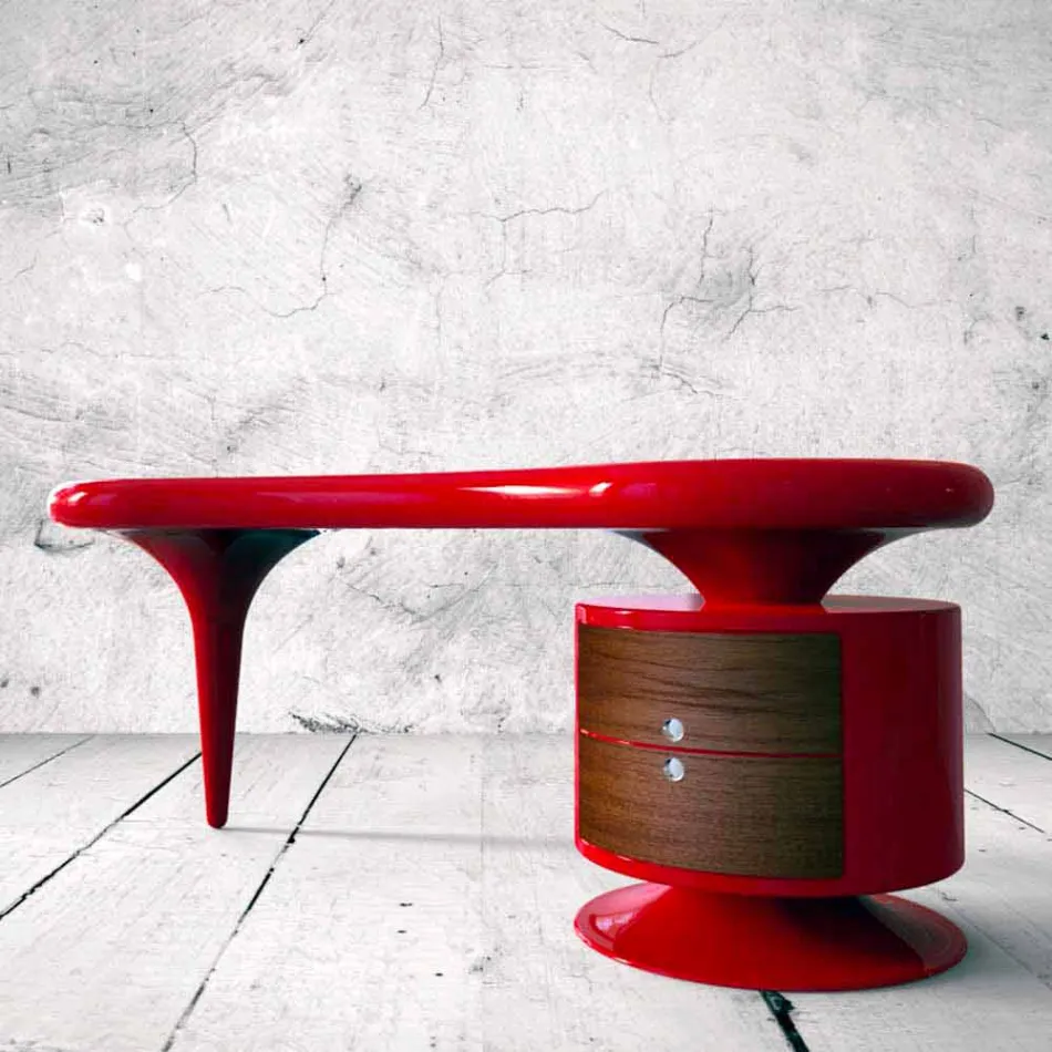 Desk Design Modern Bean Made in Italy Viadurini