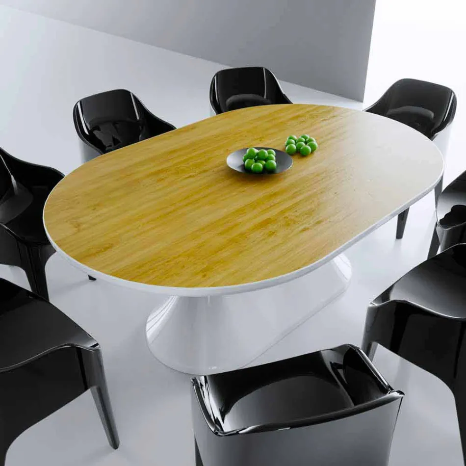 Desk Office Design Lunch Table Made in Italy Viadurini