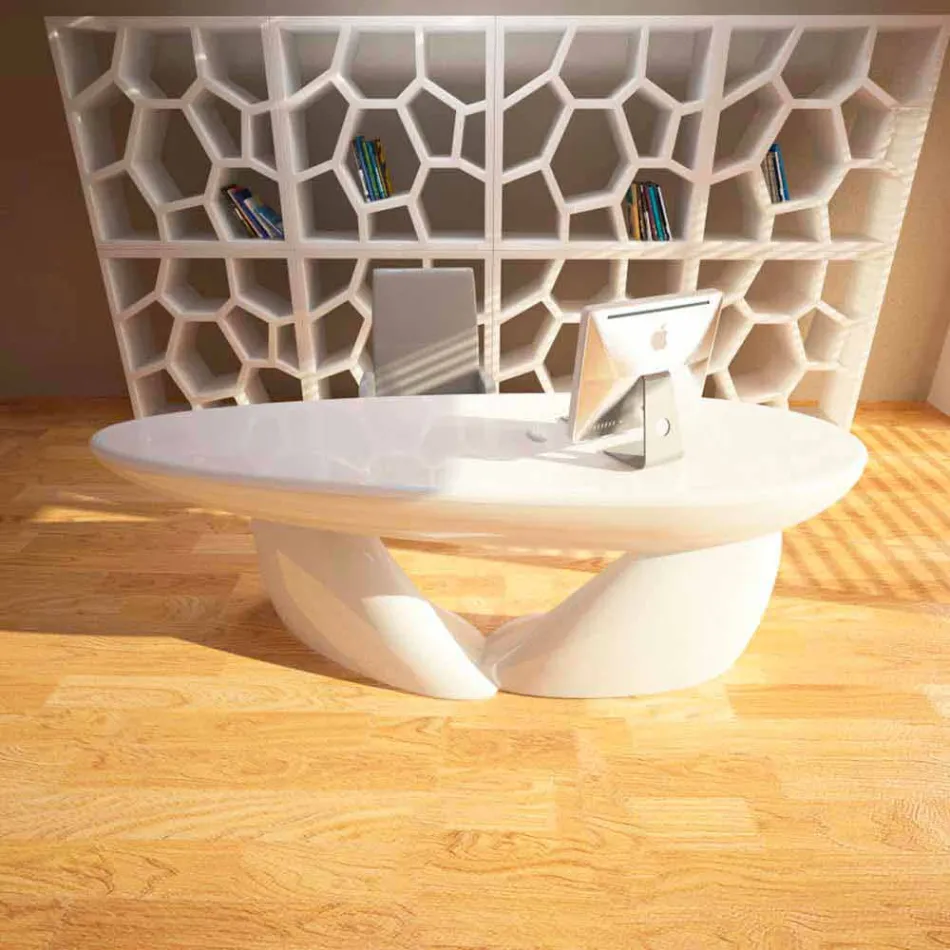 Desk Office Design Sofstone Made in Italy Viadurini