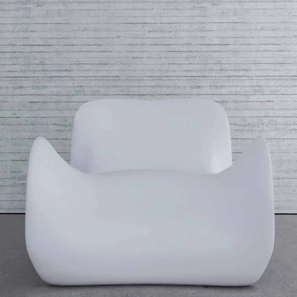 Armchair Design Modern Shape Made in Italy Viadurini