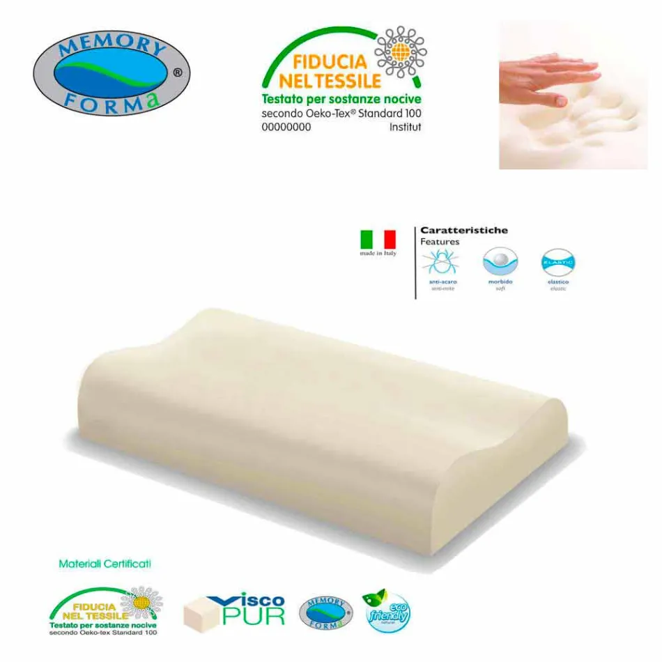 Cervical Pillow Memory Viadurini