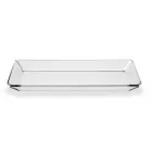 2 Modern Design Entrance Plexiglass Tray in Transparent Plexiglass - Tonio Viadurini