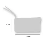 3 Hand-Printed Cotton Clutches in Unique Pieces - Viadurini by Marchi Viadurini