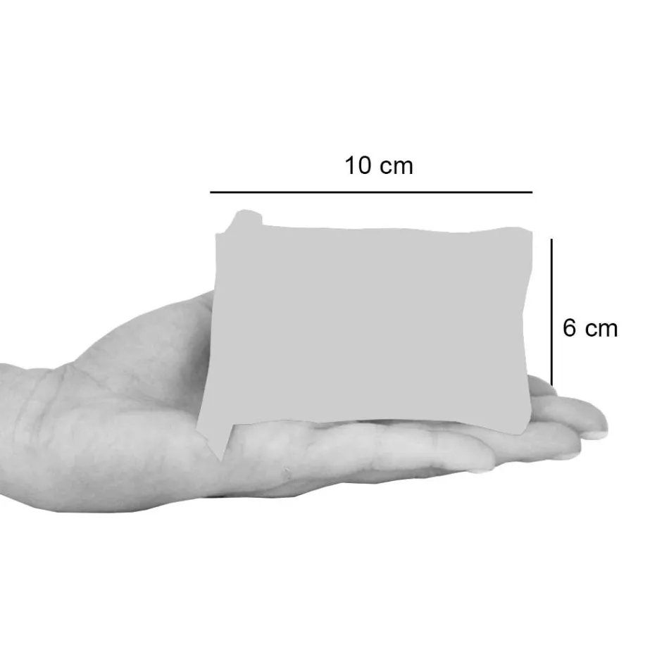 3 Hand-Printed Cotton Clutches in Unique Pieces - Viadurini by Marchi Viadurini