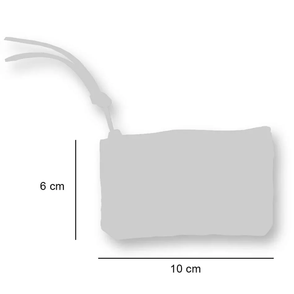 3 Hand-Printed Cotton Clutches in Unique Pieces - Viadurini by Marchi Viadurini