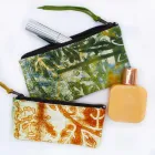 3 Hand-Printed Cotton Clutches in Unique Pieces - Viadurini by Marchi Viadurini
