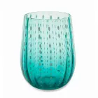 6 Colored and Modern Glass Glasses for Water Elegant Service - Persia Viadurini
