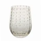 6 Colored and Modern Glass Glasses for Water Elegant Service - Persia Viadurini