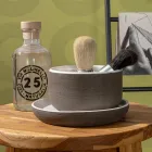 Bathroom Accessories in White Refractory Clay Made in Italy - Antonella Viadurini