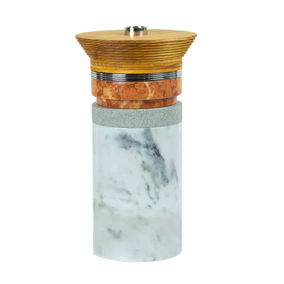 Aperitif Accessories Cocktail Instruments in Marble, Wood and Steel - Norman Viadurini