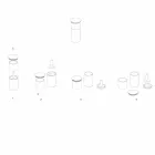 Space Saving Accessories for Kitchen Tools in Marble, Wood and Steel - Astoria Viadurini