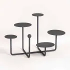 Design Sweets Stand in Painted Steel Made in Italy - Pennellope Viadurini
