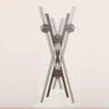Modern Design Wall Coat Hanger Colored Wood for Entrance - Picasso