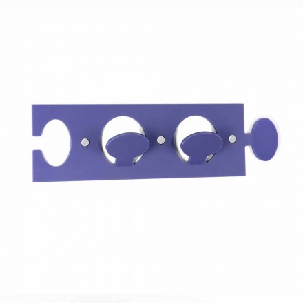 Colored Wall Hanger in Plexiglass Double Design 3 Pieces - Fratack Viadurini