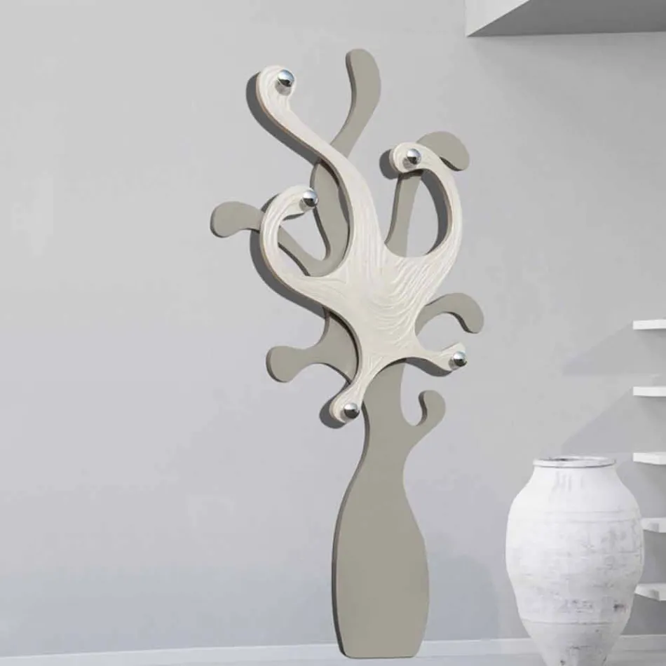 designer coat rack with mother of pearl effect Corey Viadurini