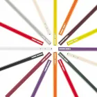 Wall Coat Hanger in Lacquered Mdf with Double Hook Made in Italy - Mercury Viadurini