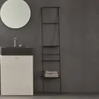 White or Colored Modern Design Ladder Coat Hanger - Caloina Viadurini