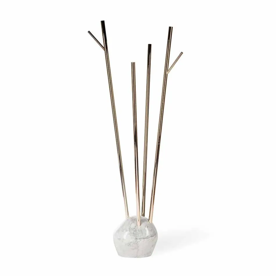 Coat hanger with Zak design marble base Viadurini