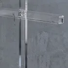 Essential Transparent Acrylic Crystal Floor Coat Rack - Ginergo Viadurini