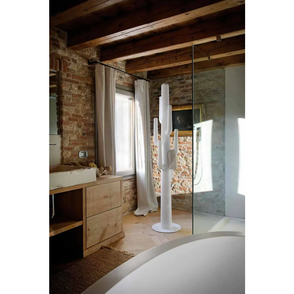 Design Coat Stand in Colored Polyethylene Made in Italy - Zastor Viadurini