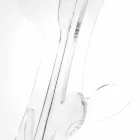 Floor Coat Hanger in Transparent Plexiglass Design for Entrance - Alibi Viadurini