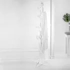 Floor Coat Hanger in Transparent Plexiglass Design for Entrance - Alibi Viadurini