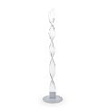 Coat hanger in Pure PMMA Acrylic Crystal Made in Italy - Lilo