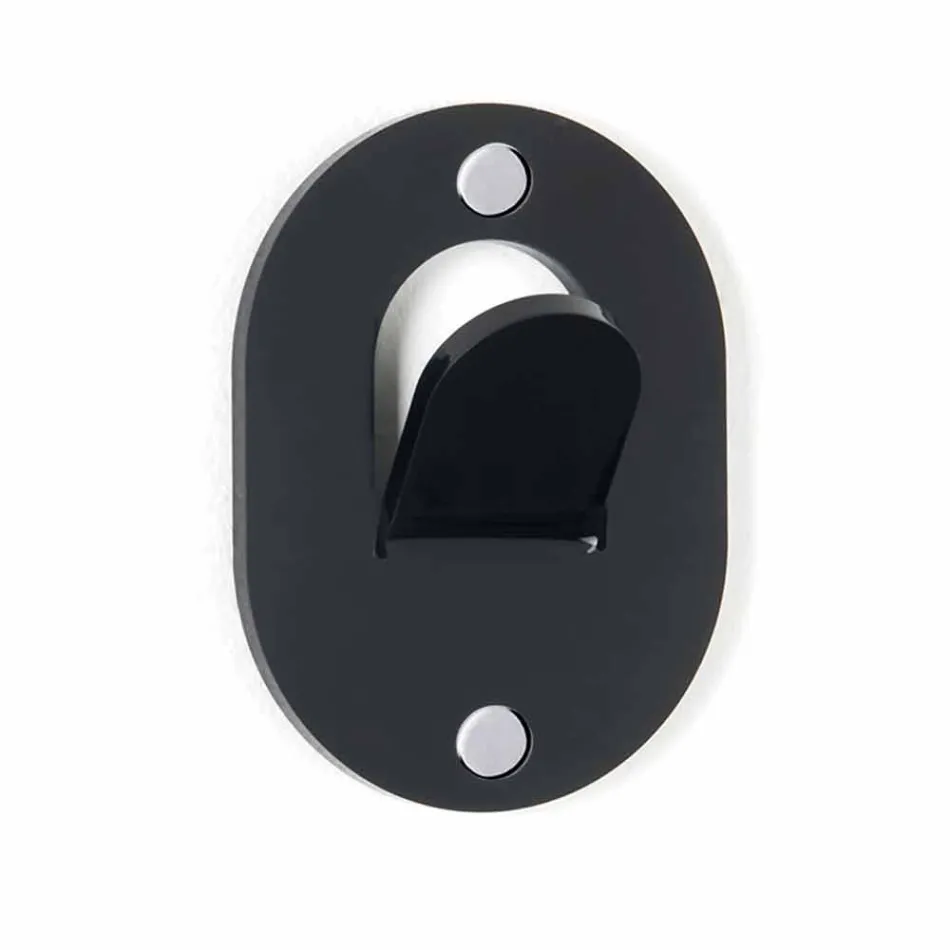 Wall Hanger in Colored Plexiglass 5 Pieces Clip Design - Freddie Viadurini