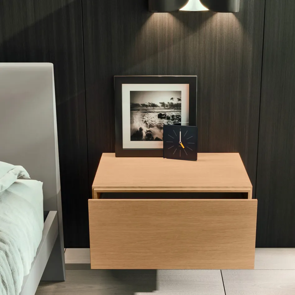 Modern Style 5-Element Bedroom Furniture Made in Italy - Diamond Viadurini