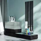 Bedroom Furniture with 7 Elements Modern Style Made in Italy - Polynesia Viadurini