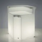 Corner bar counter Slide Break Corner modern bright made in Italy Viadurini