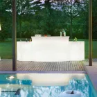 Bright bar counter Modern style Slide Break Bar made in Italy Viadurini