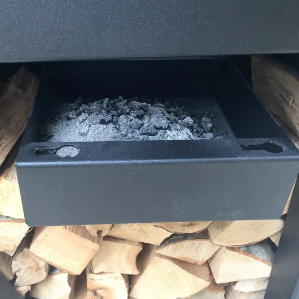 With Cooking Plate And Wood-Holder Compartment – Giorgione Viadurini