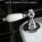 3 Hole Bidet Mixer with Internal Brass Delivery Made in Italy - Noriana Viadurini