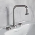 Modern 3-Hole Basin Mixer with Waste Made in Italy - Quito Viadurini