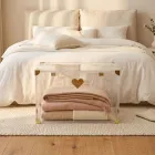 Plexiglass Storage Trunk with Gold Details Made in Italy - Briseide Viadurini
