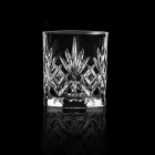Double Old Fashioned Vintage Design Eco Crystal Glass 12 Pieces - Cantabile Viadurini