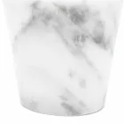 Grappa Glass in White Carrara Marble Made in Italy - Fergie Viadurini