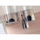 Bossini Oki 200 shower head with a modern design in a jet Viadurini